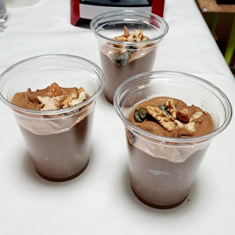 Čokoladni banana mousse