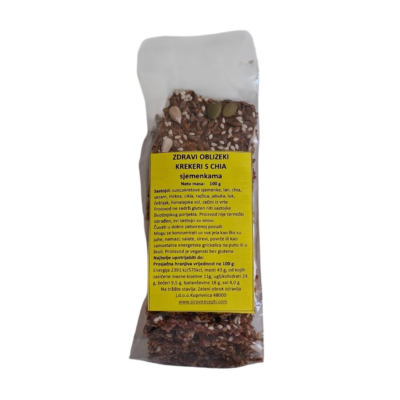 Vege krekeri s Chia sjemenkama